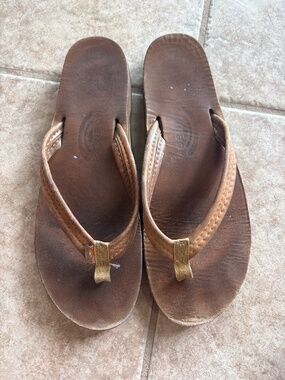 Women’s rainbow sandals large